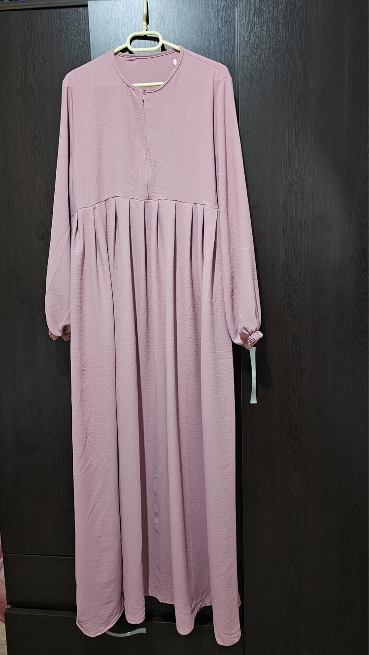 AYROBİN KUMAŞ ABAYA GÜL KURUSU