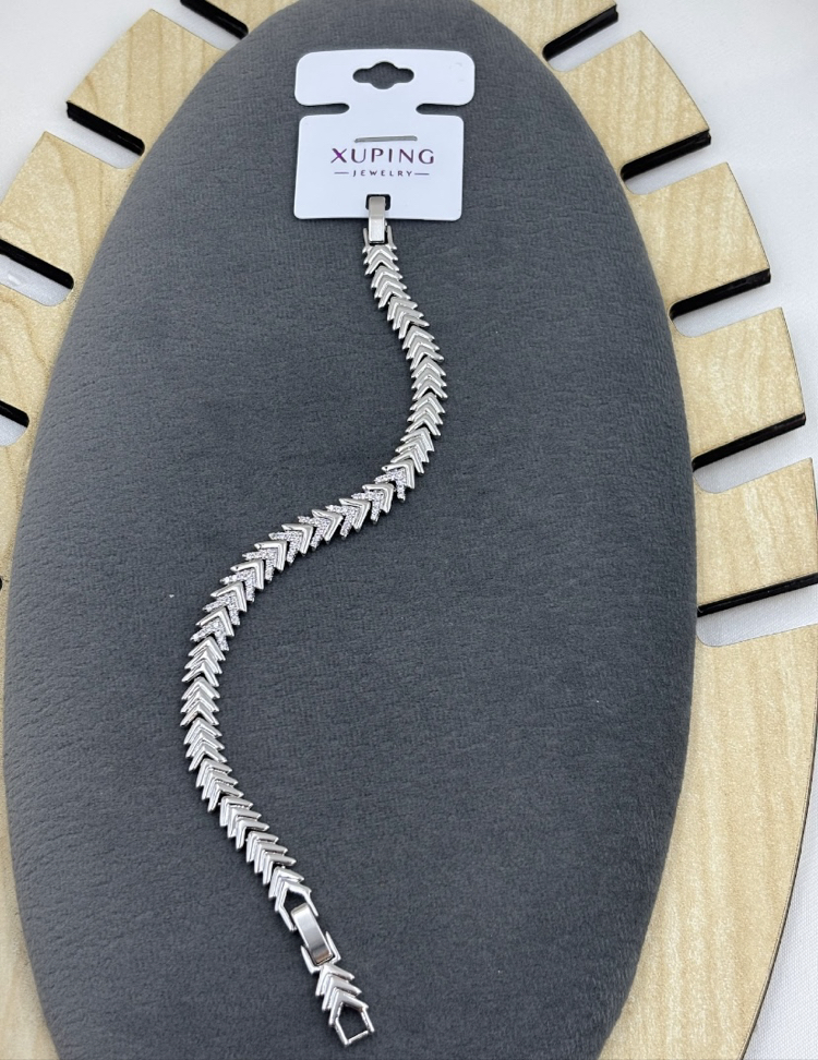 Zirkon taşlı Silver bileklik