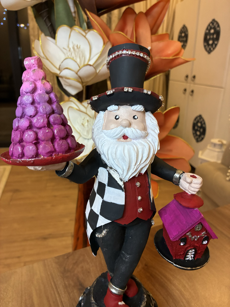 Mackenzi (Dama) Desenli Noel Baba