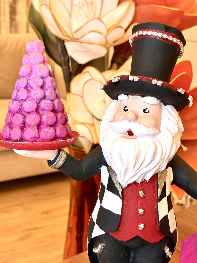 Mackenzi (Dama) Desenli Noel Baba