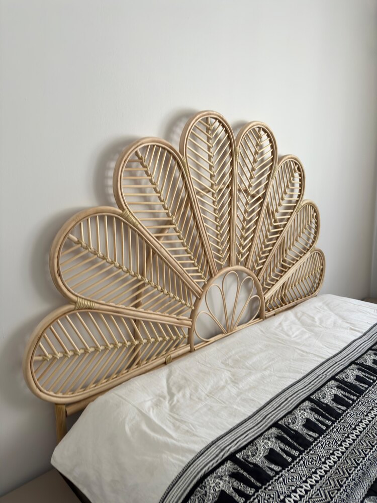 Bambu Yatak Başlık 160cm Naturel