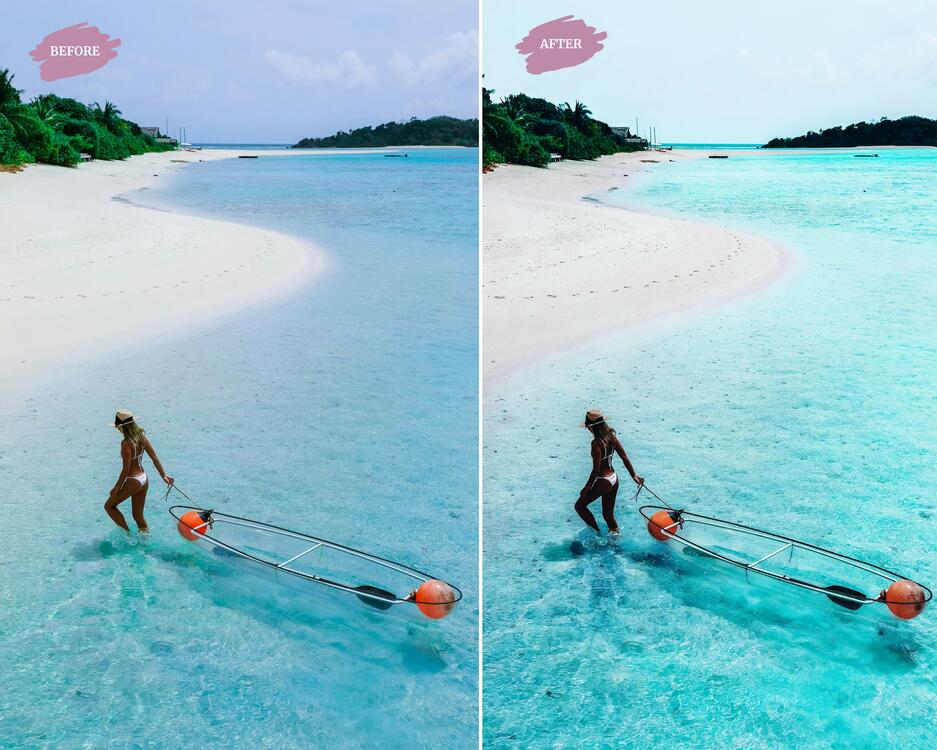 Blue Vacation - LR Preset Pack