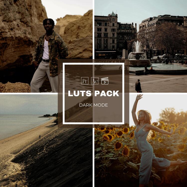Dark Mode - LUTs Pack
