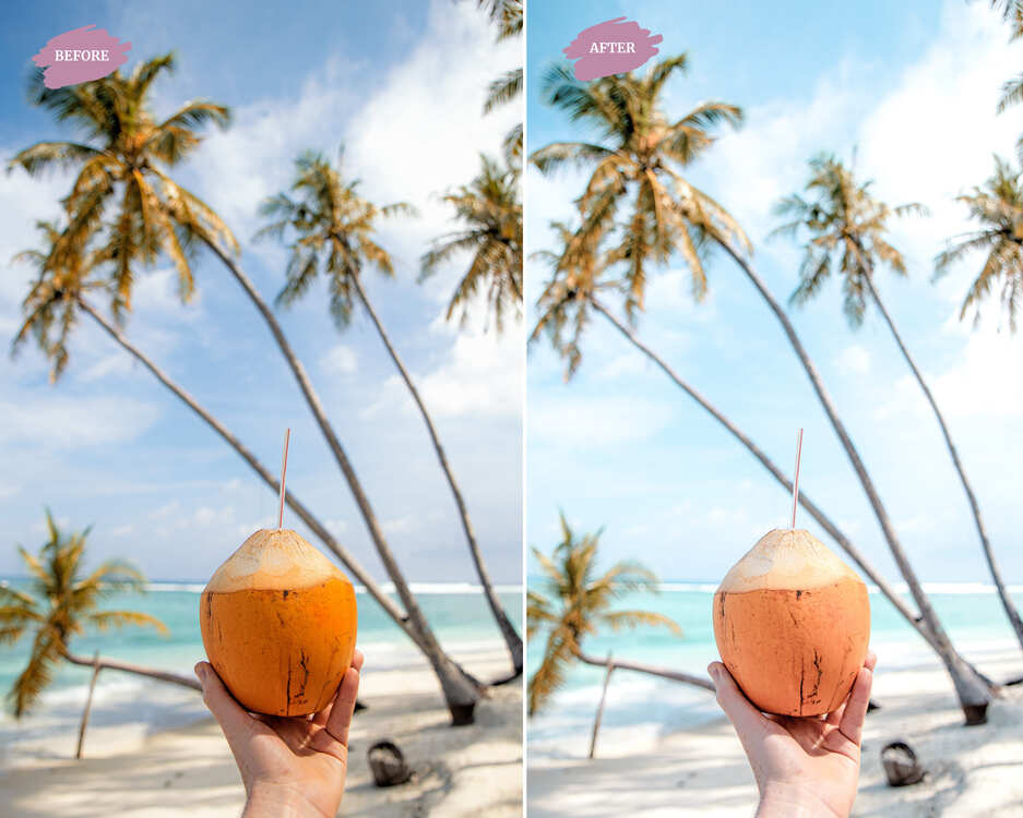 Bright Coconut - LR Preset Pack