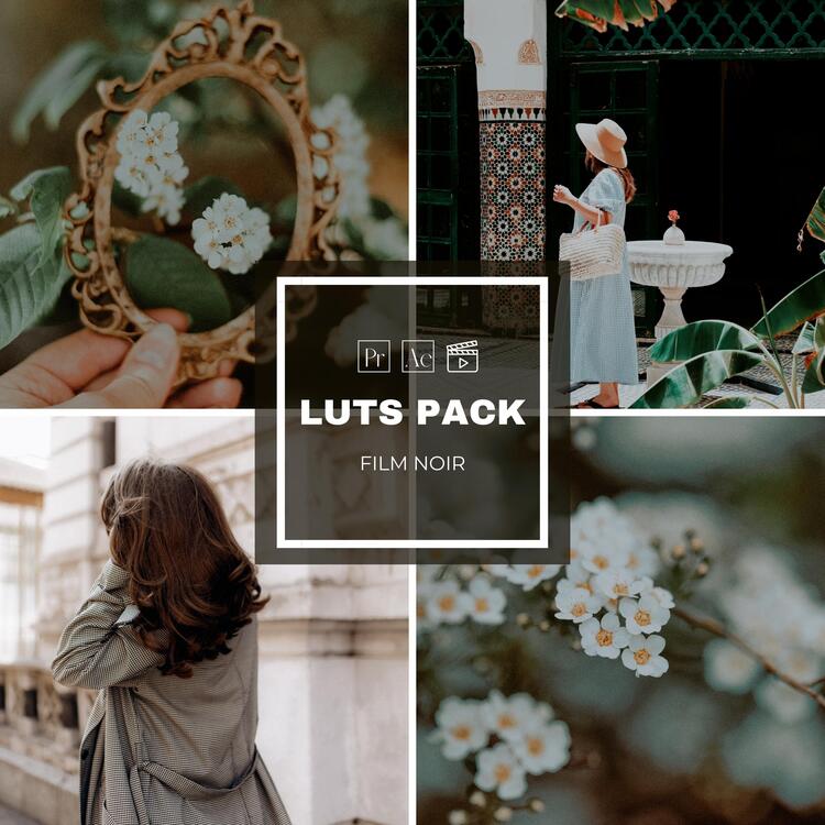 Film Noir - LUTs Pack