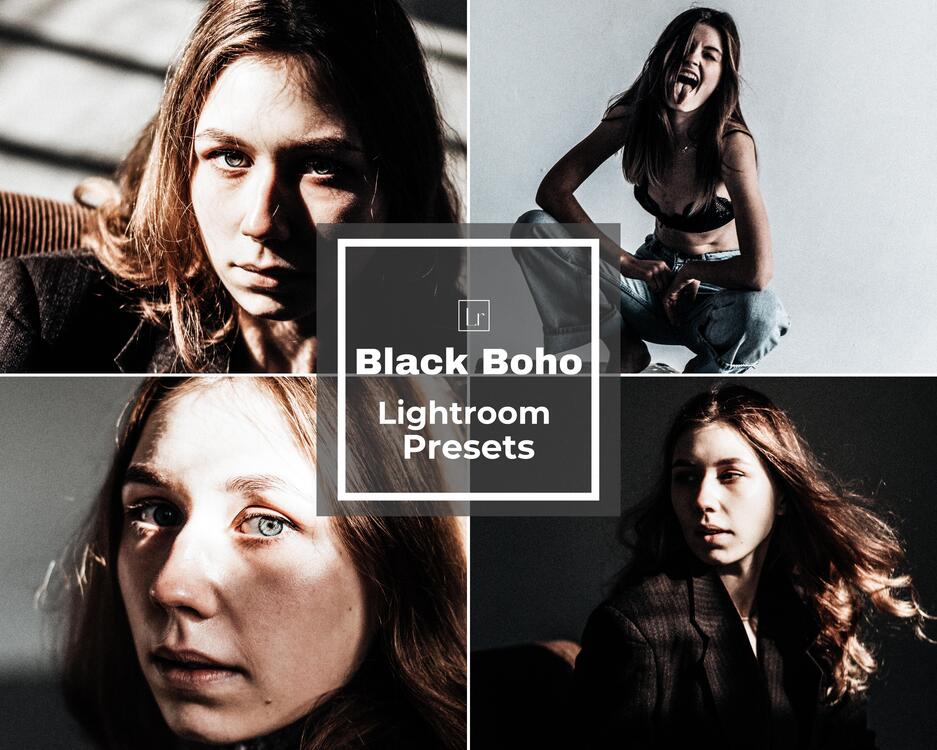 Black Boho - LR Preset Pack
