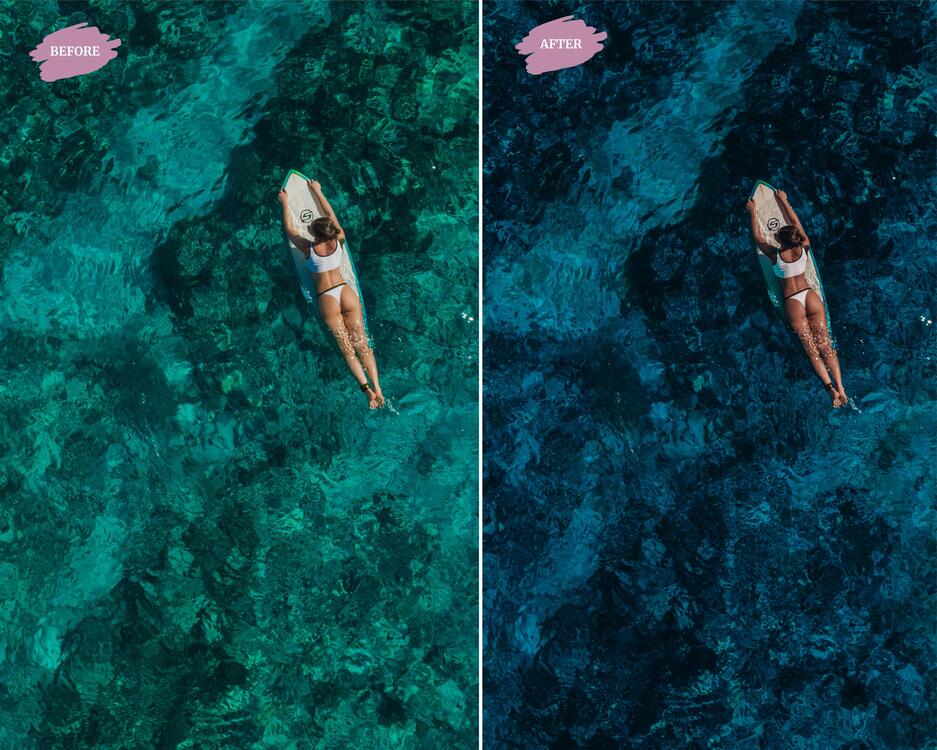 Blue Vacation - LR Preset Pack