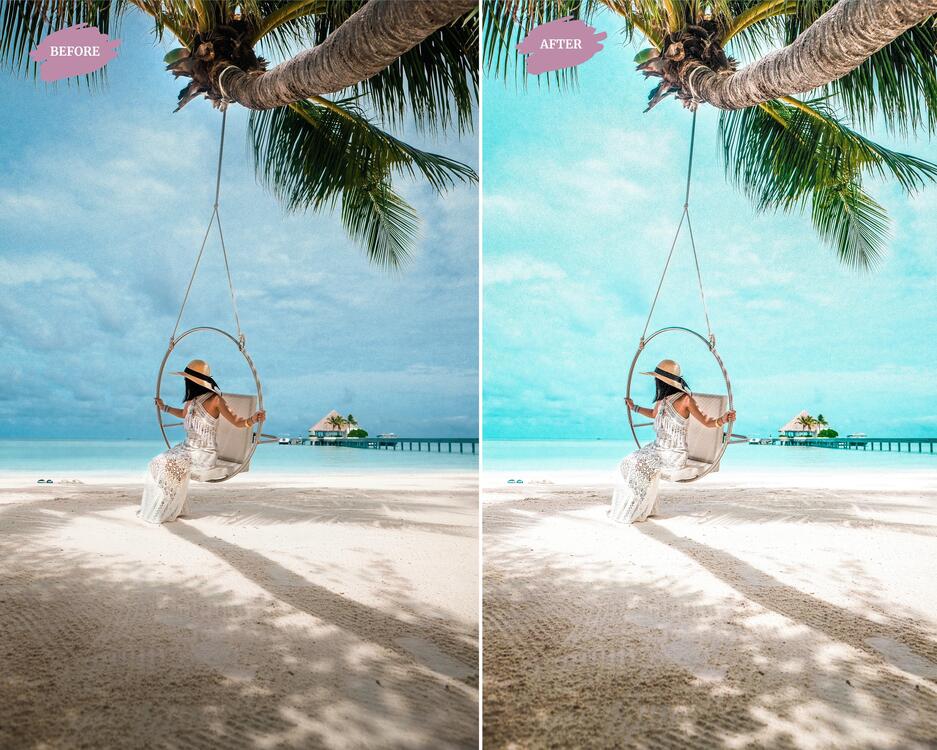 Blue Paradise - LR Preset Pack