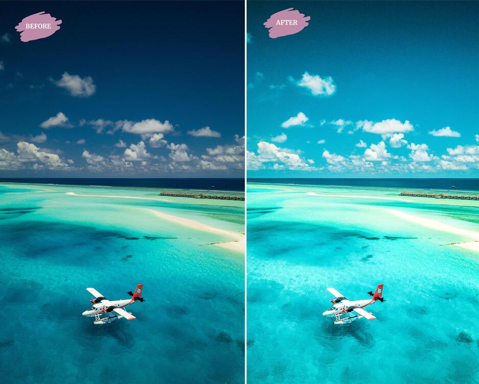 Blue Paradise - LR Preset Pack