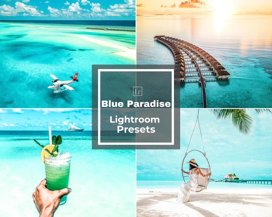 Blue Paradise - LR Preset Pack