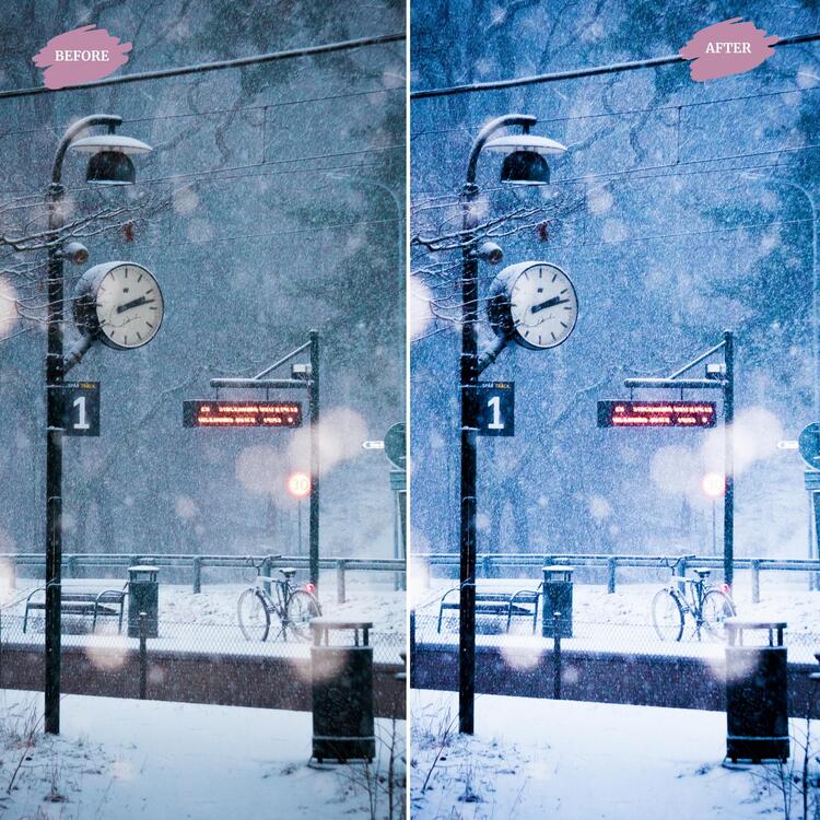 Snow - LUTs Pack
