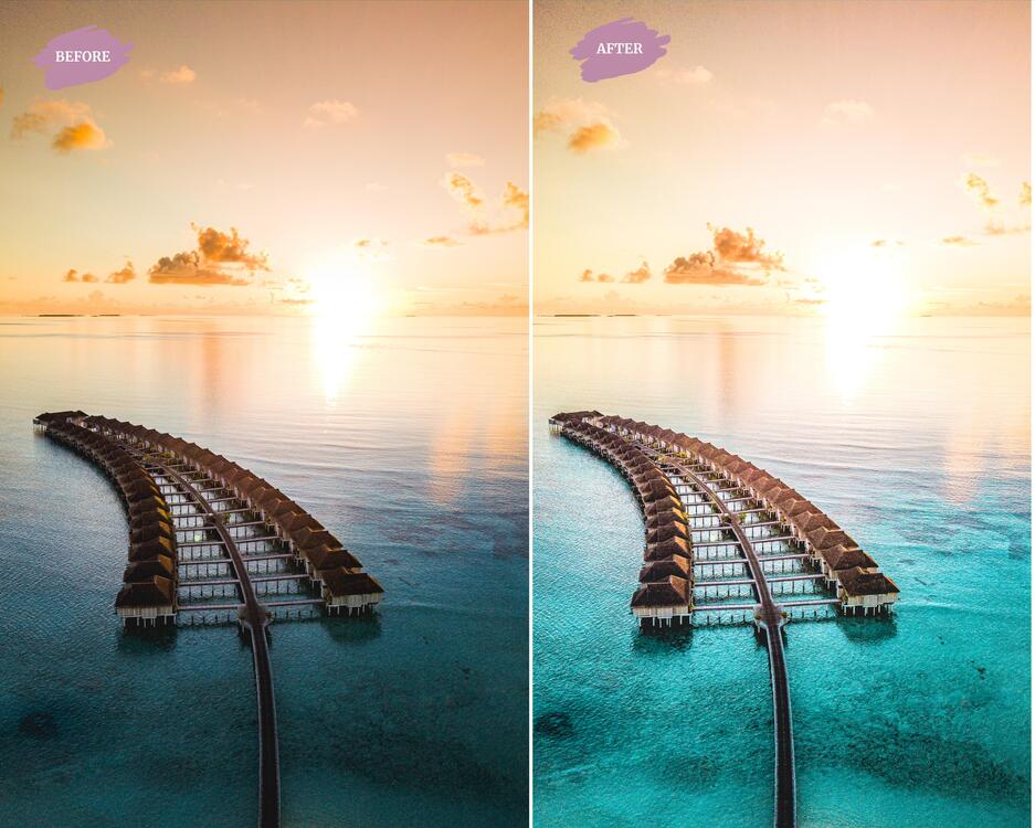 Blue Paradise - LR Preset Pack