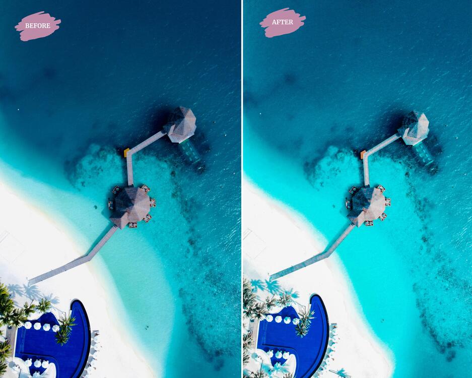 Blue Vacation - LR Preset Pack