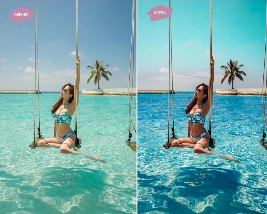 Blue Vacation - LR Preset Pack