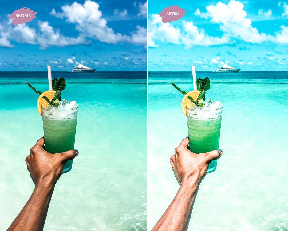 Blue Paradise - LR Preset Pack