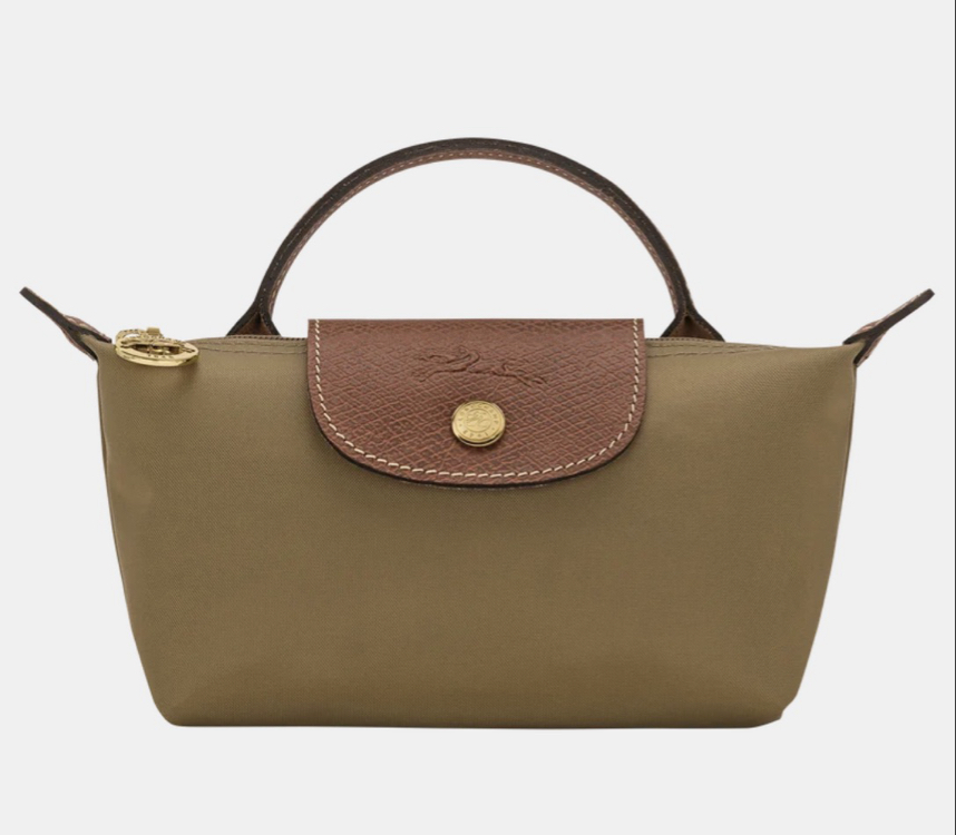 Longchamp Pouch Olive