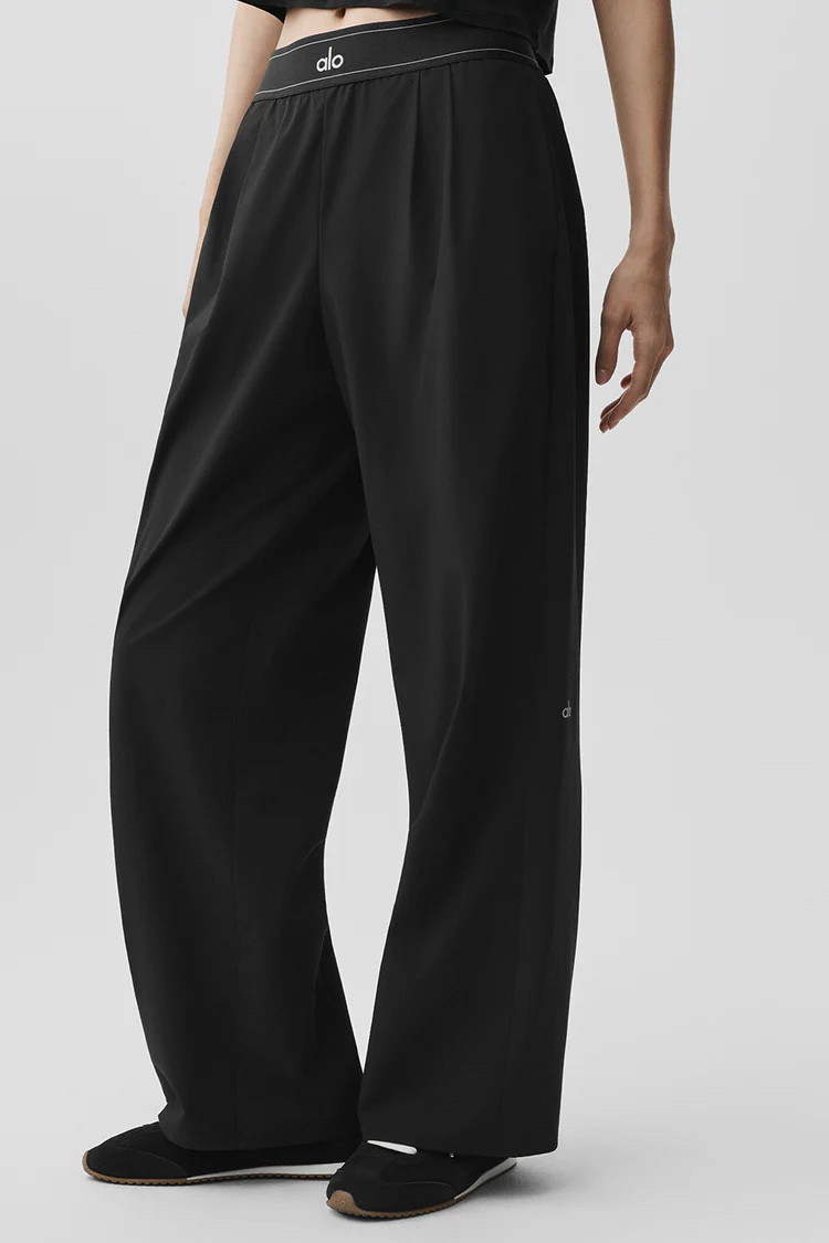 Alo Yoga Suit Up Trouser Siyah (Long)