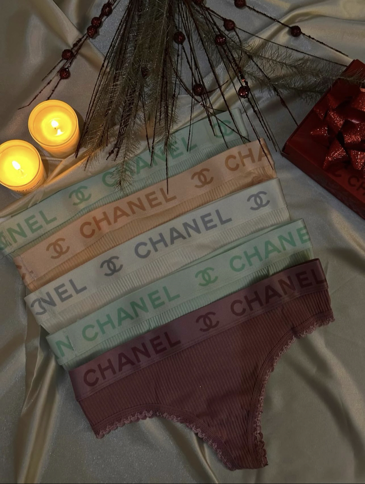 Chanel Kadın String Külot Seti