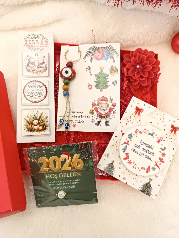 Yeni yıl kutu set