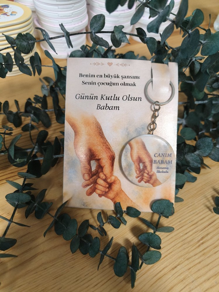babalar günü anahtarlık açacak 