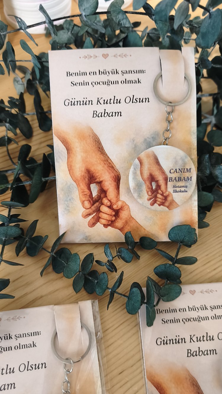 babalar günü anahtarlık açacak 