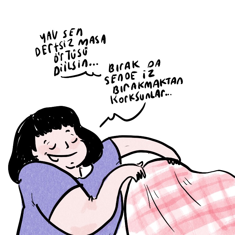 Dertsiz Masa Örtüsü
