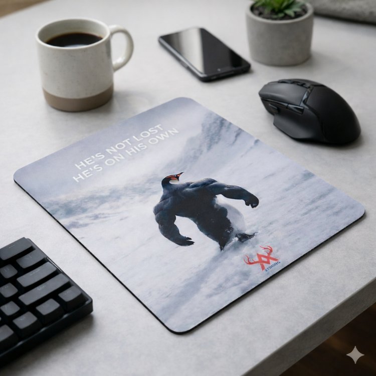 Penguin Mentality Mousepad