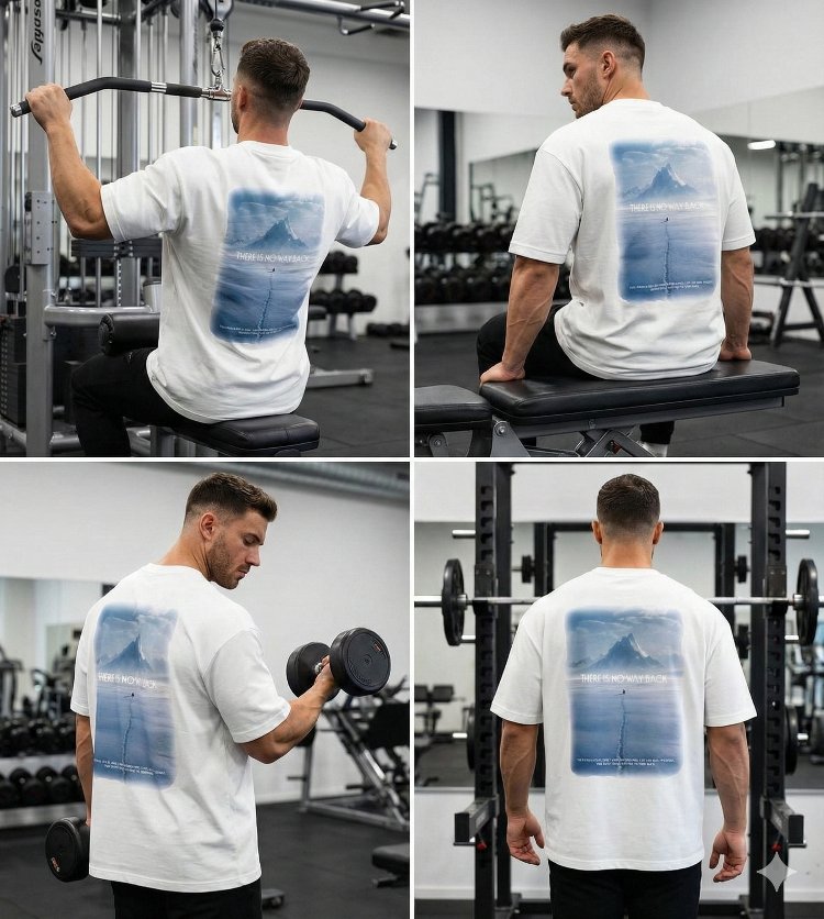 Penguin Mentality Yarı Oversize Tshirt