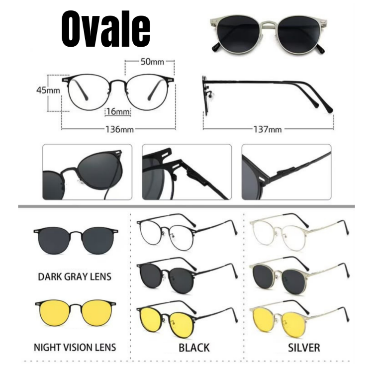 Ovale Nero Trio