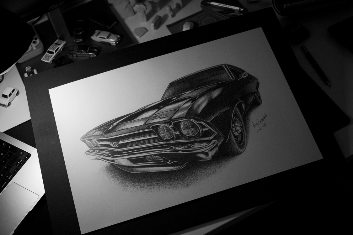 Chevrolet 1969 Chevelle SS / Fine Art Poster