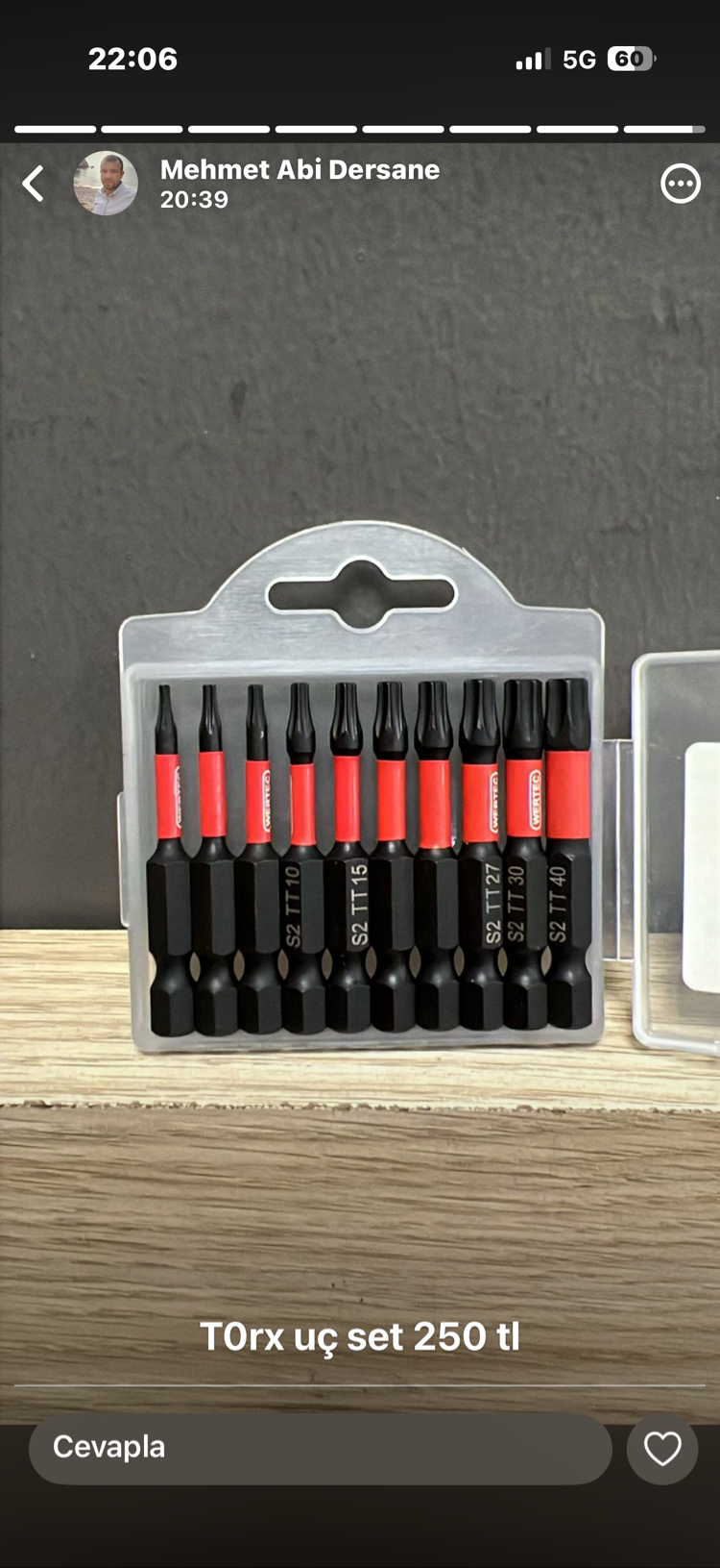 Profesyonel 10 Parça Torx Uç Seti - S2 Çelik Alaşımlı
