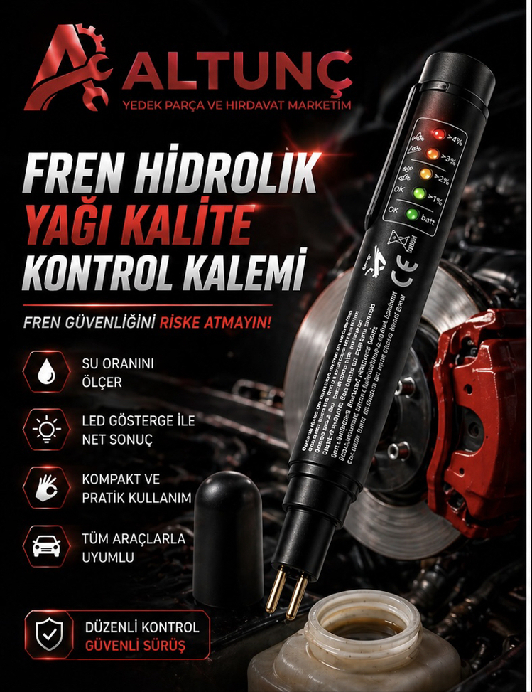 Fren Hidrolik Yağı Kalite Kontrol Kalemi