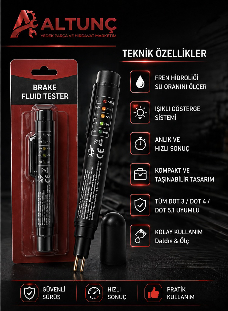 Fren Hidrolik Yağı Kalite Kontrol Kalemi