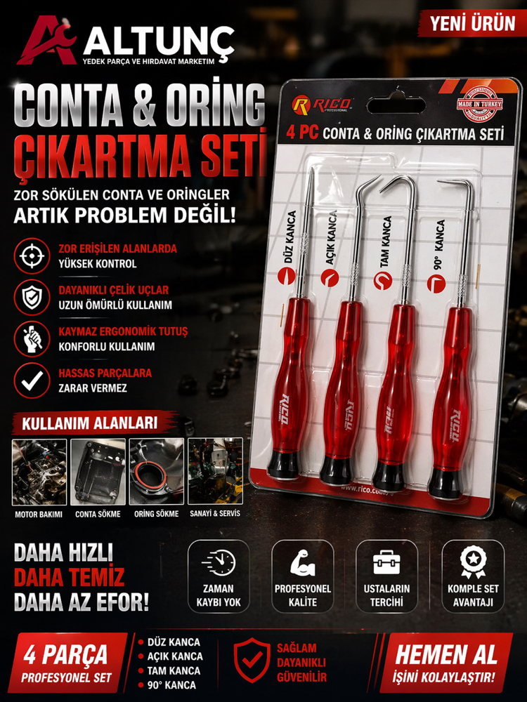 Rıco Conta&Oring Çıkarma Seti