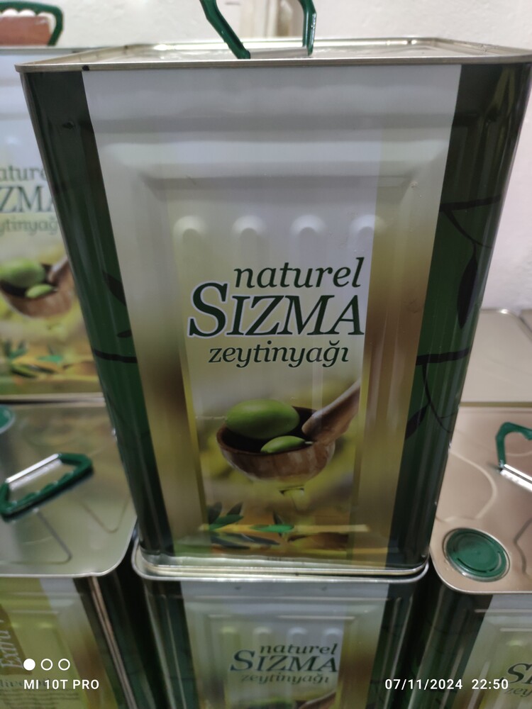 %100 DOĞAL ZEYTİNYAĞI 18 Litre