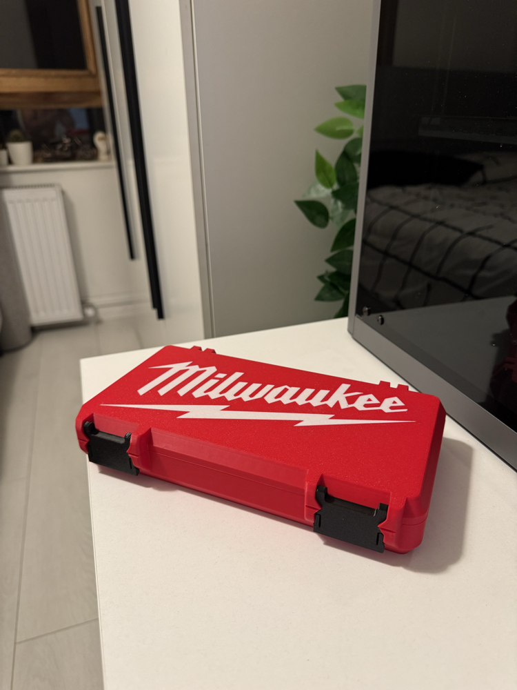 Milwaukee Profesyonel Saklama ve Taşıma Kutusu | Kırmızı Organizer Kutu
