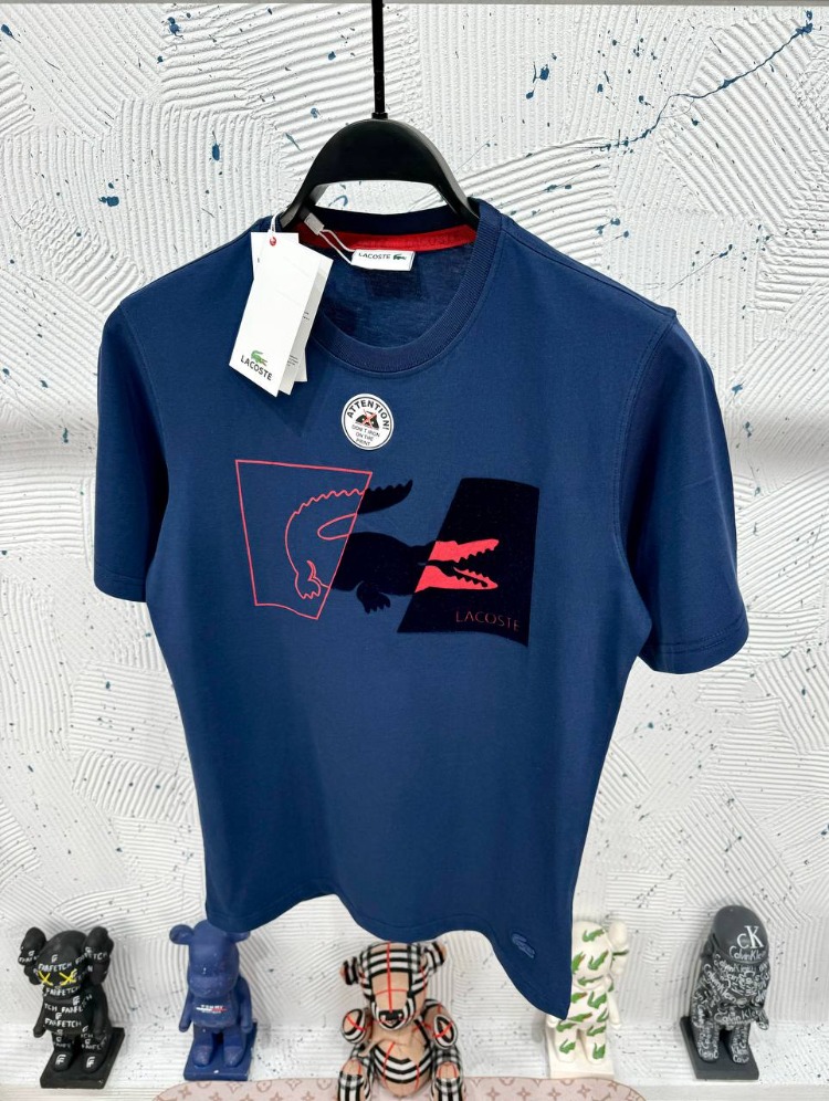 Lacoste Regular Size Lacivert T-Shirt