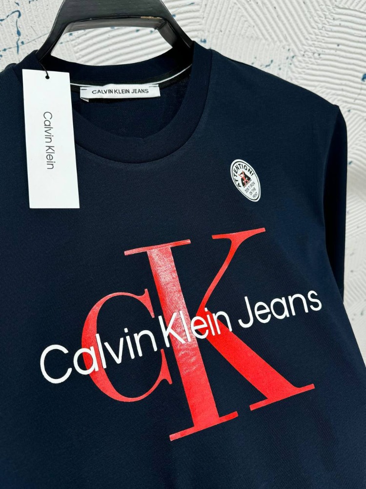 Calvin Klein Regular Size Lacivert T-Shirt