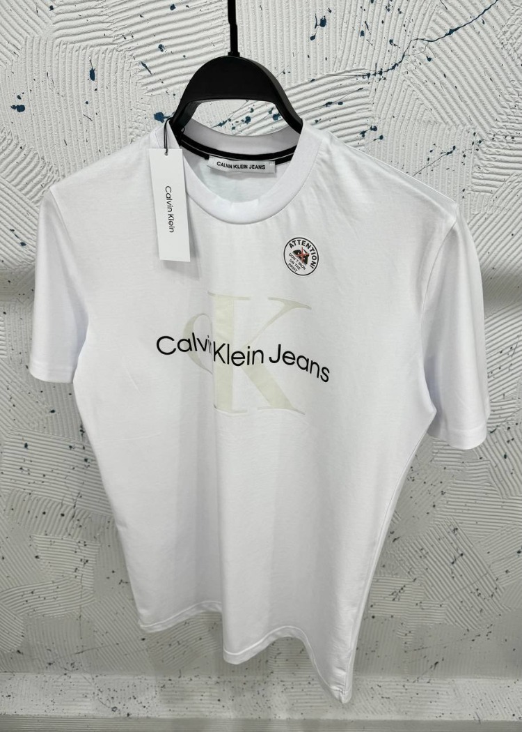 Calvin Klein Regular Size Beyaz T-Shirt