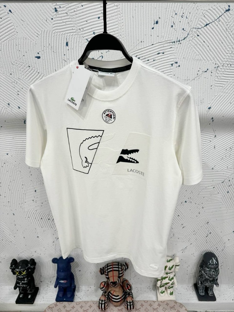 Lacoste Regular Size Beyaz T-Shirt