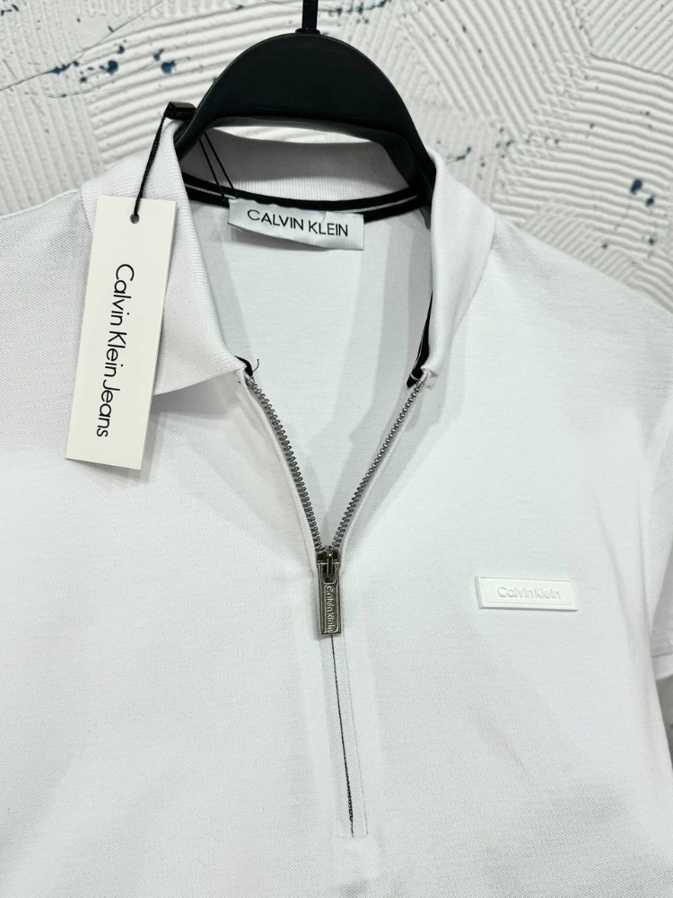 Calvin Klein ️Regular Size Beyaz Polo Yaka 