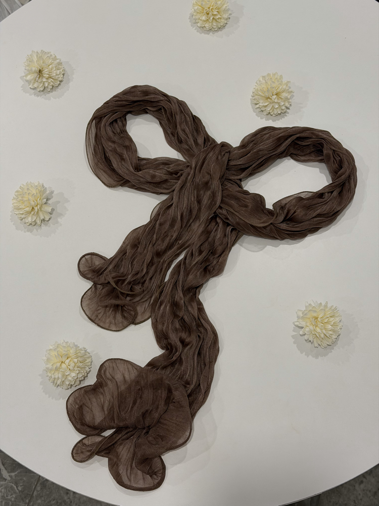 • Crinkle şal (BRONZ)
