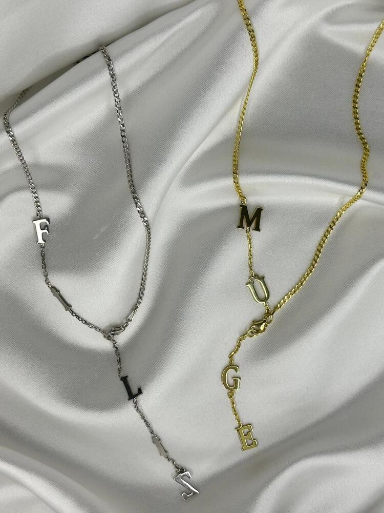 KİŞİYE ÖZEL "Y" MODEL KOLYE