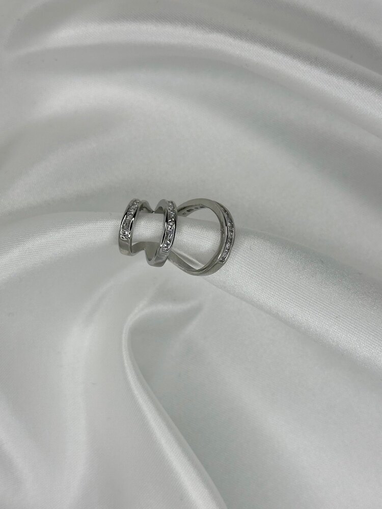 ÜÇ HALKA SİLVER EARCUFF