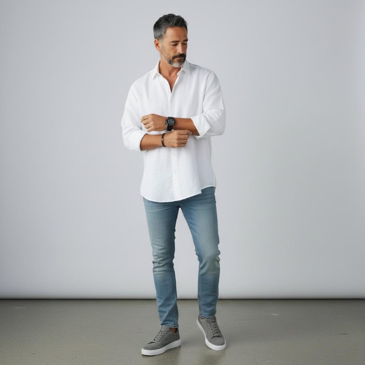 Tommy Premium Kalite Hakiki Süet / Gri