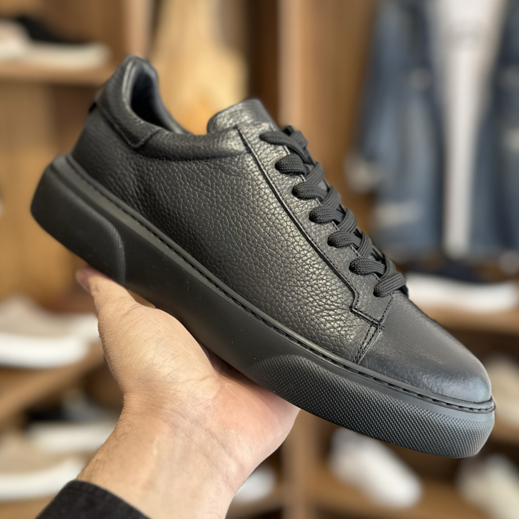 Tommy Premium Kalite Hakiki Deri / Siyah