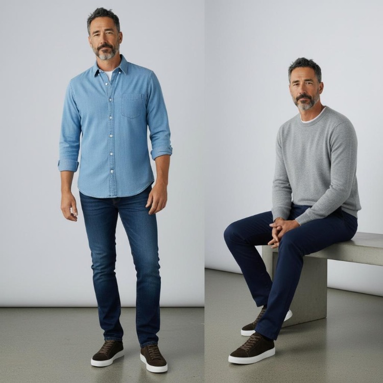 Tommy Premium Kalite Hakiki Süet / Kahverengi