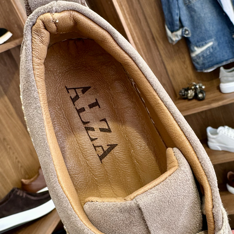Alza Espadril Erkek Sneaker - Bej Süet