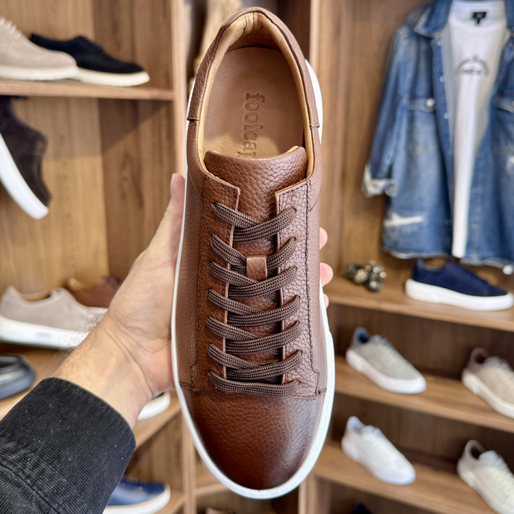Tommy Premium Kalite Hakiki Deri / Kahverengi