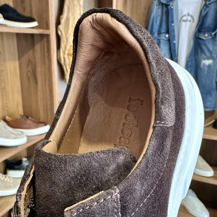 Tommy Premium Kalite Hakiki Süet / Kahverengi